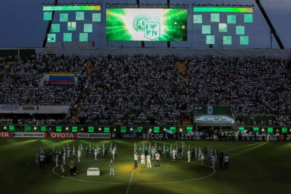 El Chapecoense vibró con sus 'hermanos' de Colombia en la final esperada