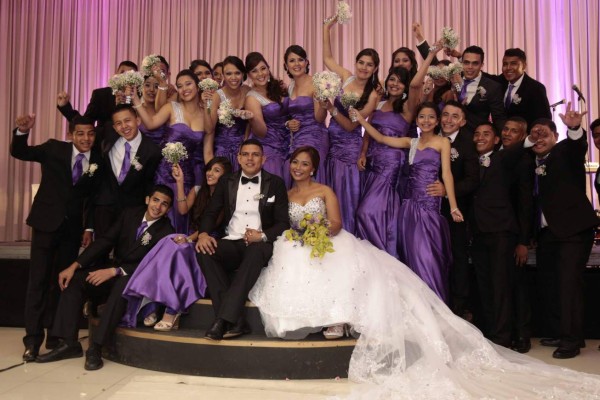 Ex futbolista Roy Posas contrae matrimonio en Tegucigalpa