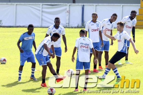 FOTOS: Carlo Costly irradia optimismo en su primer entreno con Honduras