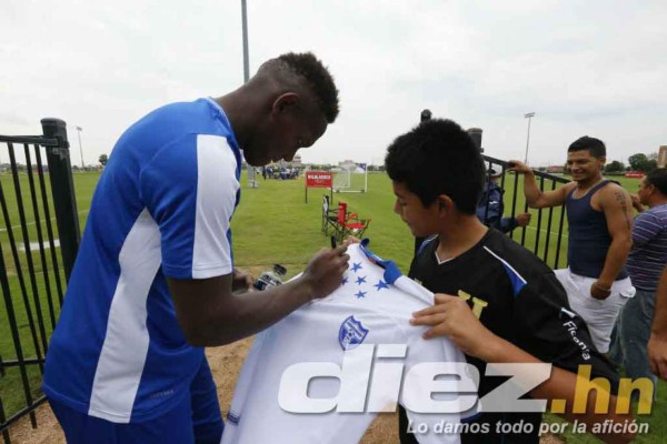 Honduras se prepara de cara al debut contra Estados Unidos