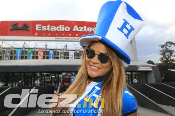 ¡La belleza en el Estadio Azteca!