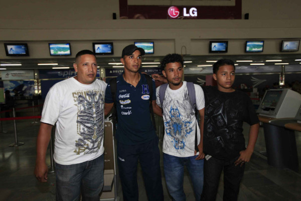 La Selección Nacional de Honduras partió hacia Costa Rica.