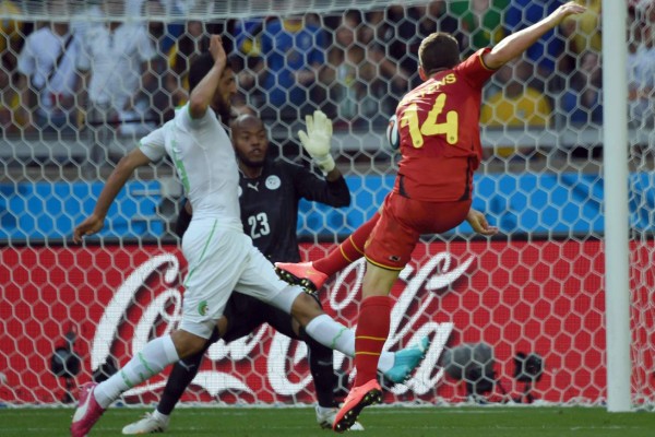 Mundial Brasil 2014: Las mejores imágenes Bélgica Argelia 2-1 .