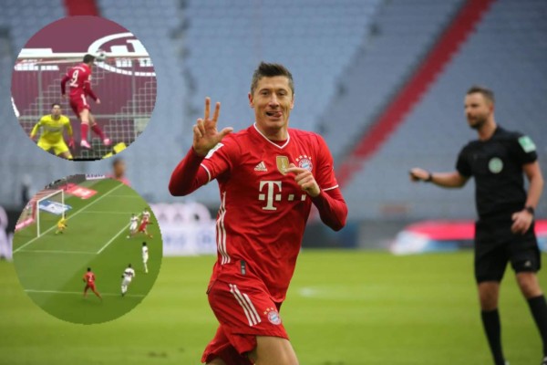 Robert Lewandowski concreta un hat-trick perfecto en goleada del Bayern Múnich ante Stuttgart en Bundesliga