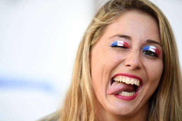 Fotos: La sensualidad en su máximo esplendor en el Francia-Alemania