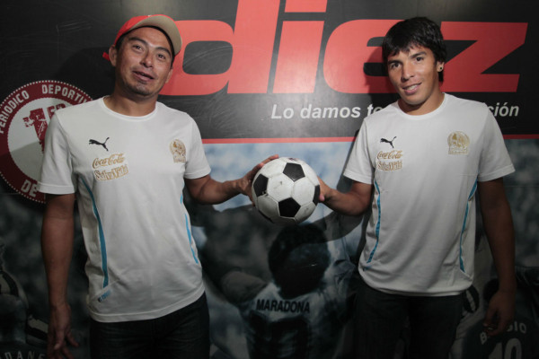 Tilguath y Rosano jugadores de Olimpia en DIEZ