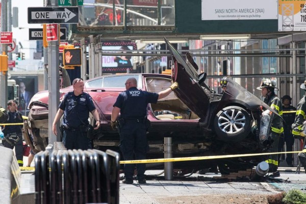 Tragedia en Nueva York: Impactantes imágenes en Times Square