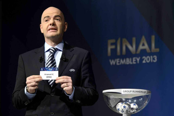 Sorteo de Uefa Champions League 2012-2013.