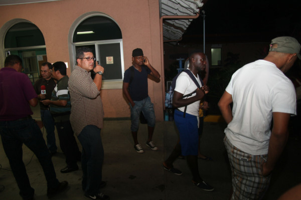 John Bodden, herido de bala en La Ceiba