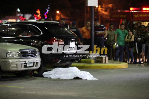 Desgarradoras imágenes en la escena del crimen donde asesinaron a Arnold Peralta
