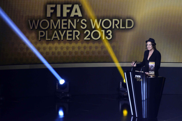 Ganadores de la ceremonia del Balón de Oro 2013 de la FIFA