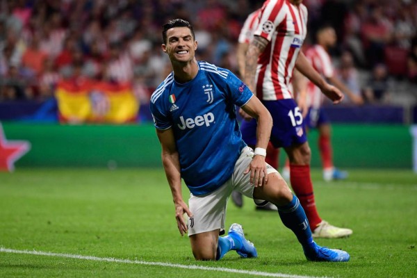 No se vio por TV: Cristiano Ronaldo y su gris noche en Madrid con la Juventus