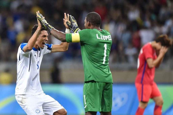 Imágenes del momento histórico para Honduras tras pasar a semifinales en Río 2016
