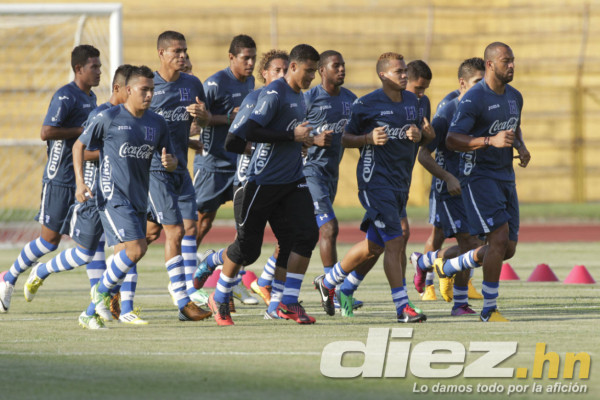 Honduras entrenó con casi toda su artillería