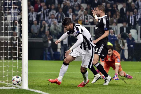 Juventus vence 2-1 a Real Madrid en las semifinales de la Champion
