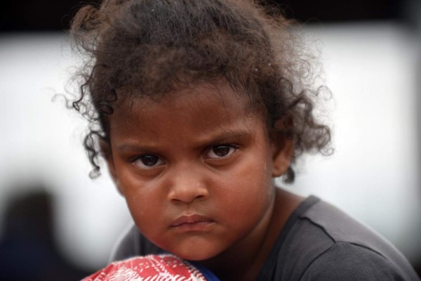 FOTOS: Sufrimiento y cansancio, así va la caravana de migrantes de hondureños