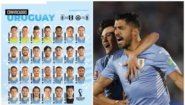 La Selección de Uruguay dio este jueves su lista de convocados para sus próximos desafíos camino a la Copa del Mundo.