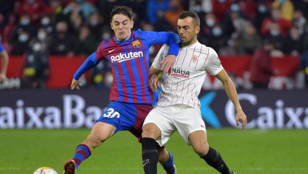 Barcelona y Sevilla empatan en vibrante partido y “ayudan” al Real Madrid en la Liga Española