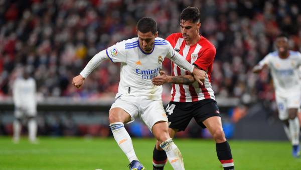 Sufrido triunfo del Real Madrid ante el Athletic de Bilbao; Benzema marcó nuevo doblete en La Liga
