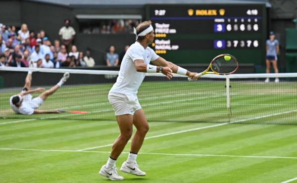 En un vibrante partido, Nadal doblegó a Fritz en cinco sets por los cuartos de Wimbledon.