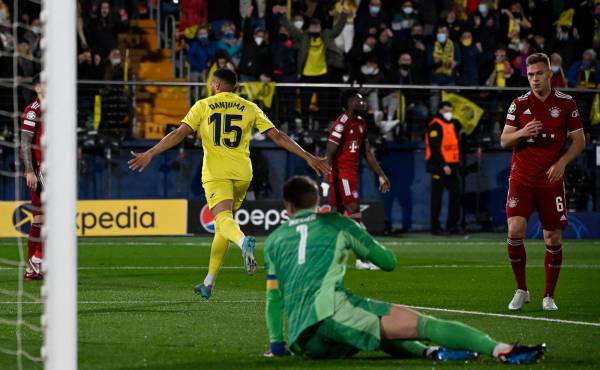 Villarreal hace sufrir al Bayern Munich en la Champions y da la sorpresa al derrotarlo con un solitario gol de Arnaut Danjuma