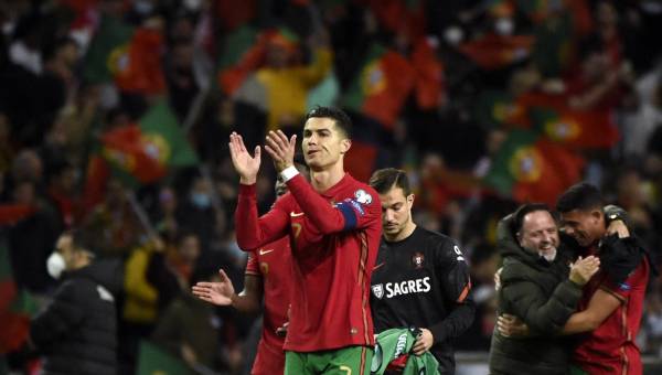 Cristiano Ronaldo y Portugal se medirán ante Macedonia en busca del boleto al Mundial de Qatar 2022. FOTOS: AFP