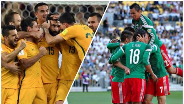 Australia eliminó a Honduras rumbo al Mundial de Rusia 2018 y México a Nueva Zelanda camino a Brasil 2014.