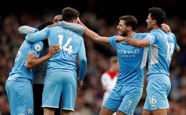 Sufrido triunfo de último minuto del Manchester City sobre el Arsenal: Rodri llegó al rescate