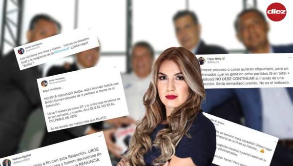 La periodista de DIEZ TV, Jenny Fernández le mandó un mensaje contundente a ‘Bolillo’ Gómez tras la eliminación de Honduras de la Copa del Mundo de Qatar 2022.