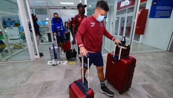 Llegada de Motagua al aeropuerto Ramón Villeda Morales. Foto: Yosep Amaya.