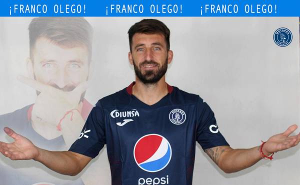 $!Motagua presenta al delantero argentino Franco Olego como nuevo fichaje para la temporada 2022