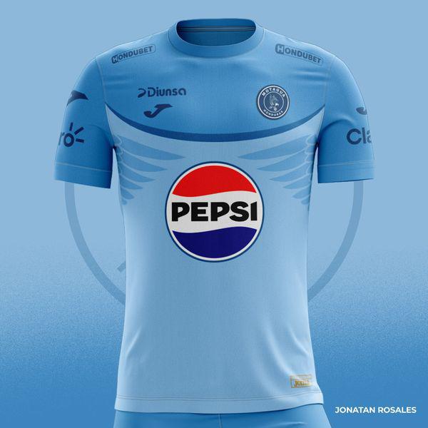 Detalles dorados y novedosos colores: Así son los uniformes que diseñan aficionados de Motagua para la temporada 24-25