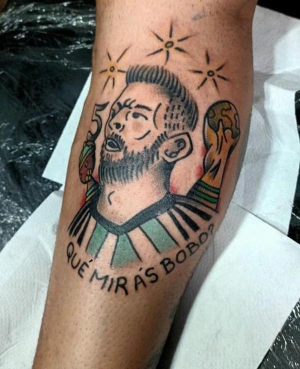 ¡Son espantosos! Lionel Messi y Dibu Martínez, afectados con los tatuajes más feos del Mundial Qatar 2022