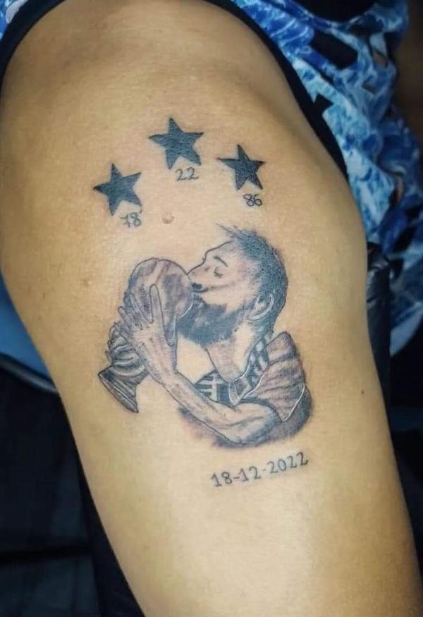 ¡Son espantosos! Lionel Messi y Dibu Martínez, afectados con los tatuajes más feos del Mundial Qatar 2022