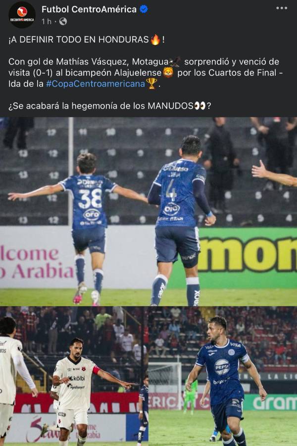 No jugaba porque era hijo del DT: la prensa se rinde ante Mathías Vázquez tras el triunfo de Motagua frenta Alajuelense