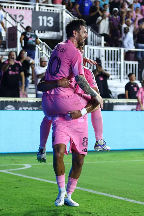 Inter Miami: el festejo de Messi con sus hijos y la algarabía tras clasificar a la final de la Leagues Cup