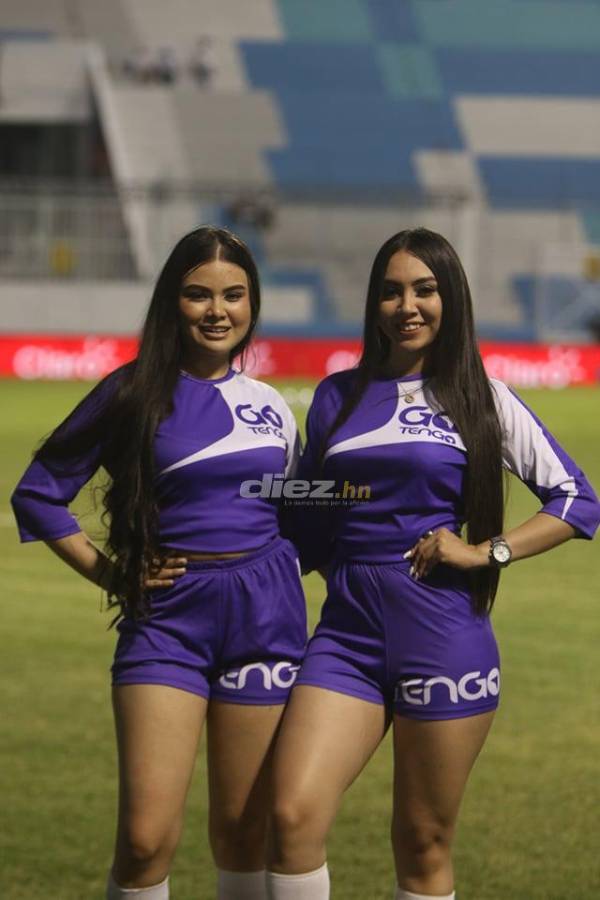 Las bellezas en los estadios: Hermosas mujeres engalanan la Jornada 13 de la Liga Nacional hondureña