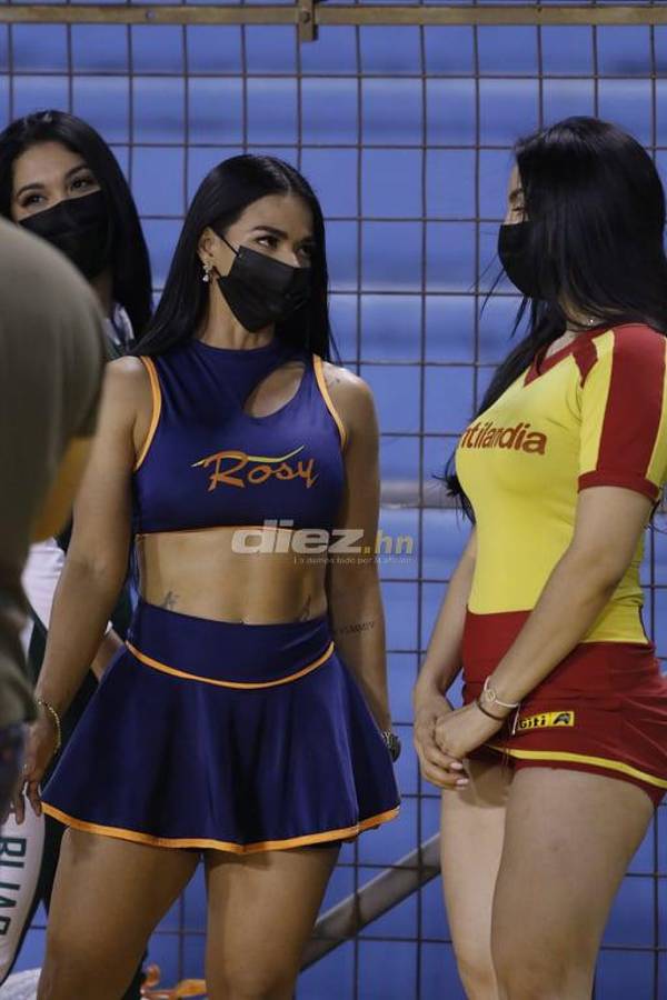 Las bellezas en los estadios: Hermosas mujeres engalanan la Jornada 13 de la Liga Nacional hondureña