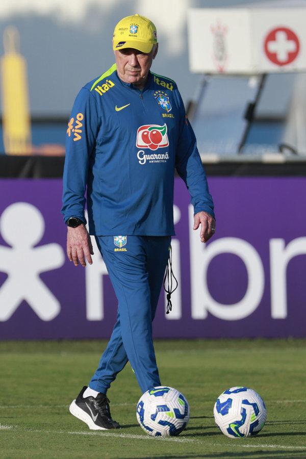 Ancelotti quedó en shock: su primer entrenamiento como DT de Brasil y los tres jugadores que faltan