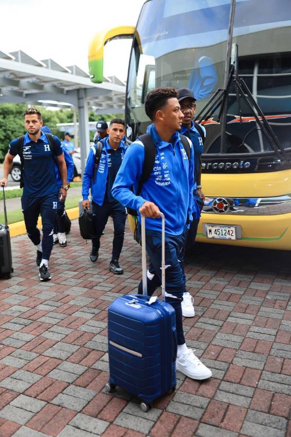 Llegada de Honduras a Nicaragua: Exjugador del Motagua recibe con tremendo abrazo a Rueda, Quioto sorprendió, ¿y Palma?