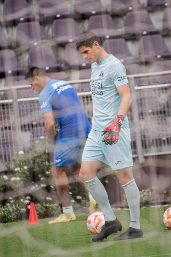 Así fue el entrenamiento de Motagua en el estadio Ricardo Saprissa de cara a la batalla ante los “Morados”
