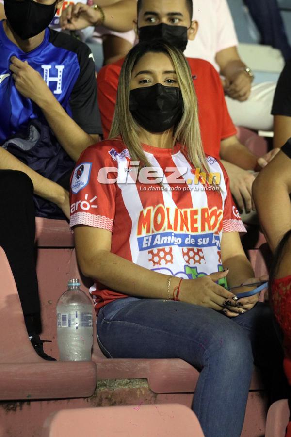 ¿Quién es la hermosa seguidora del Vida? Las chicas que engalanaron la vuelta de las semifinales en Honduras