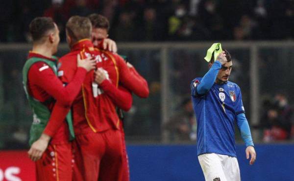 Batacazo en Europa: Italia queda fuera del Mundial de Qatar 2022 al ser eliminado por Macedonia