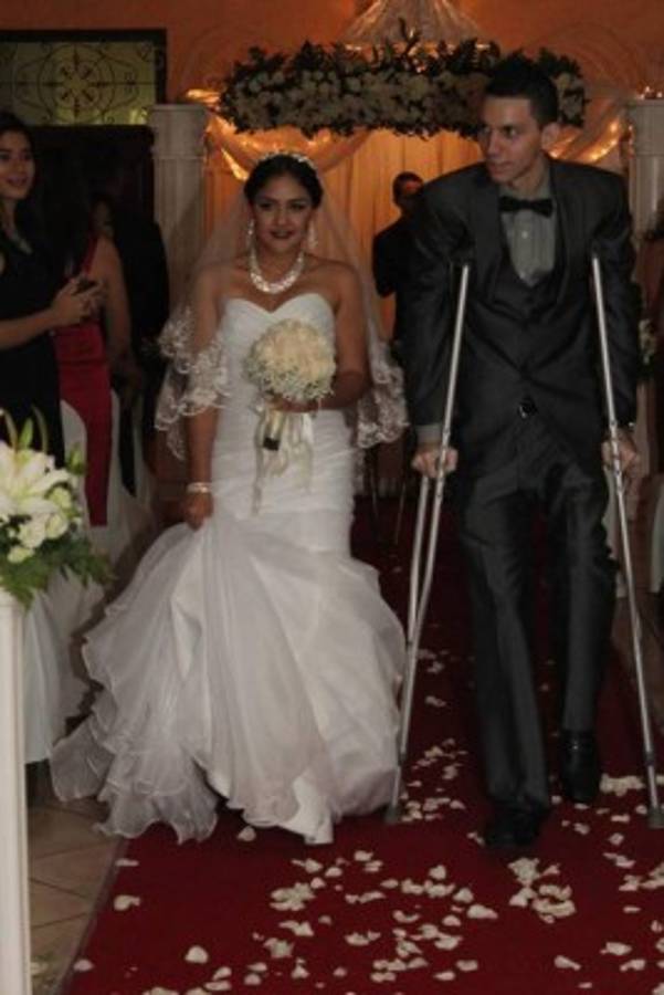 Luis Diego Jiménez, el futbolista hondureño que sonríe a pesar de haber perdido una pierna