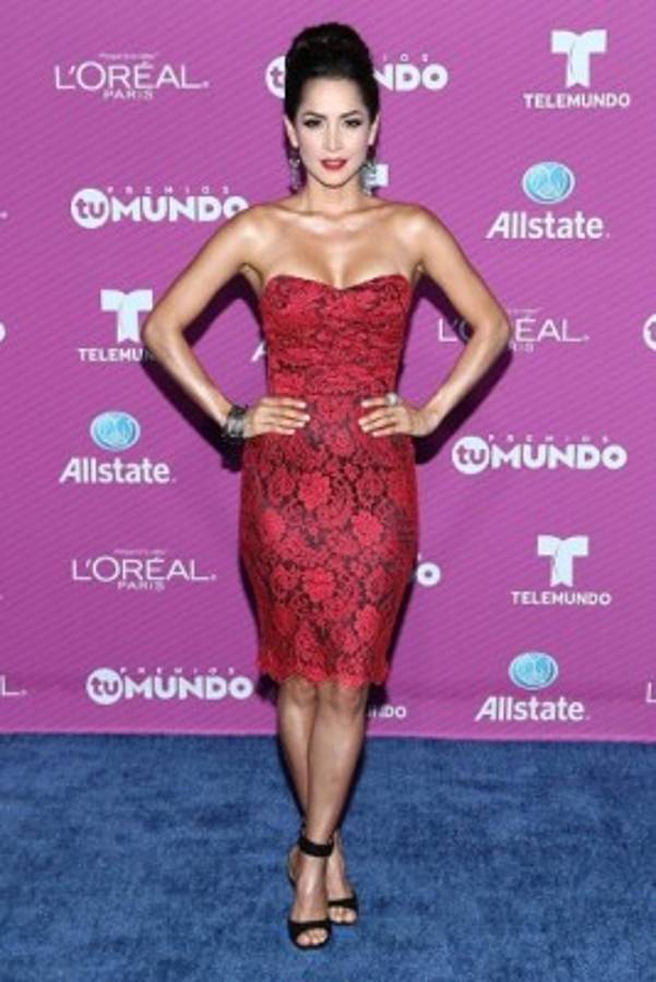 FOTOS: Carmen Villalobos, la sexy aficionada de la selección de Colombia