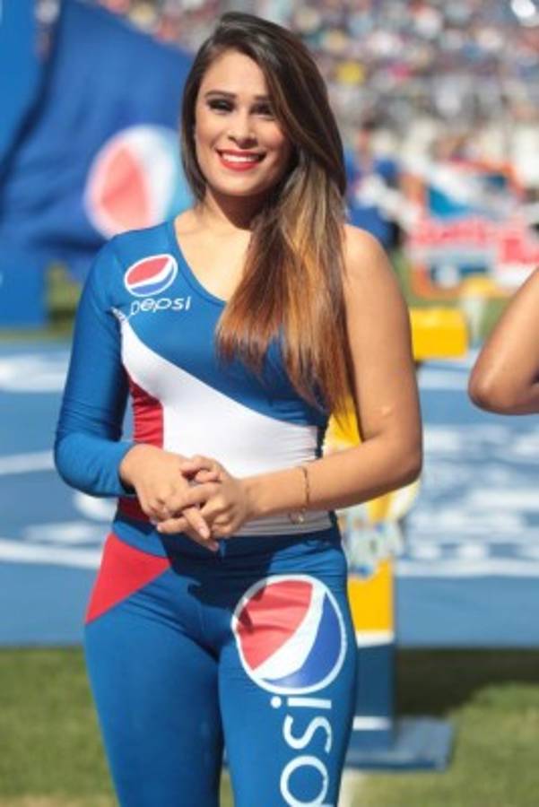 ¡De infarto! Las chicas más espectaculares de la final Motagua-Honduras Progreso
