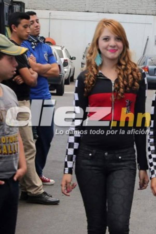 Las chicas bellas en la final de Honduras