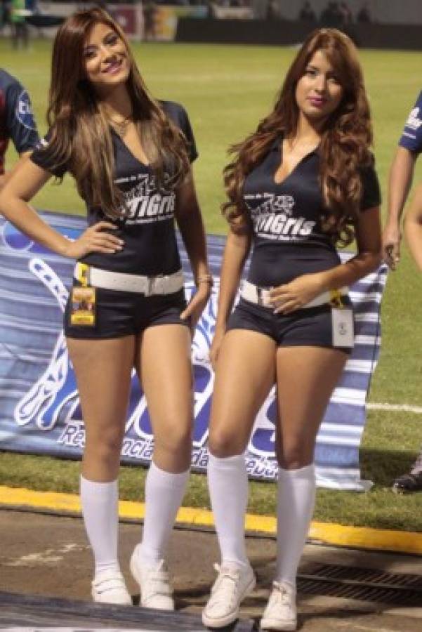 Las chicas bellas en la final de Honduras