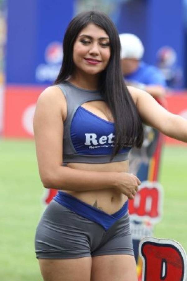 FOTOS: La belleza que impactó en la gran final entre Motagua y Marathón