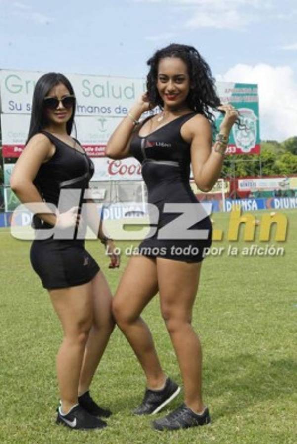 ¡LO MÁS LINDO! Las bellas mujeres que adornaron la jornada de clásicos en Honduras